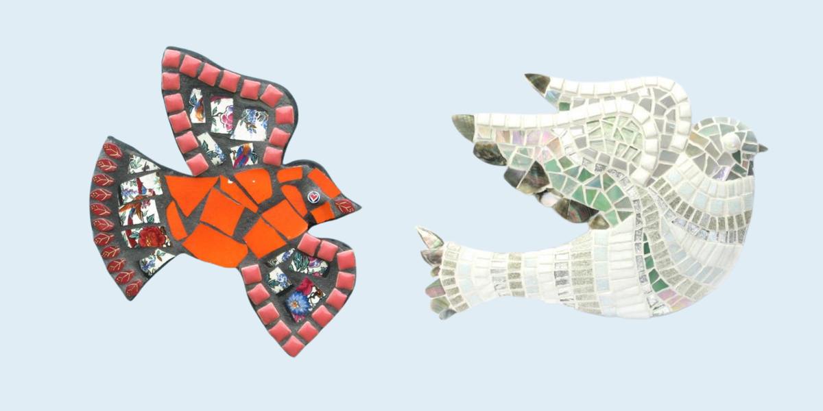Bird and dove mosaic art: design ideas and inspiration