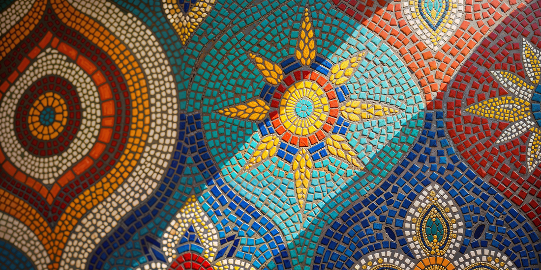 The best mosaic colour combinations and palettes