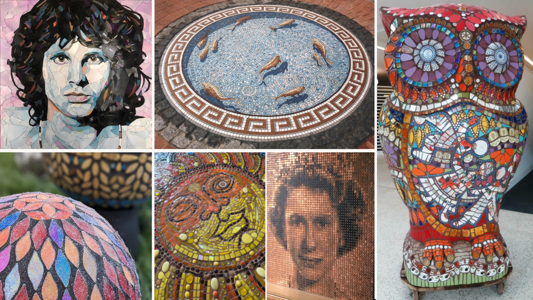 Inspiring Mosaic Artists in England: Caroline Jariwala, Ed Chapman, Gary Drostle & More