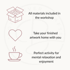 Sip and Stick | Broken China Heart and House Mosaic Workshop