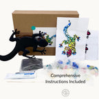 Spotty Gecko Mosaic Craft Kit – Beginner-Friendly, No Cutting Required, Outdoor Display