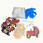 BUNDLE: Red Tractor Mosaic Kit – Kids Farm Craft Activity Pack (10 Kits)