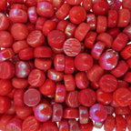 12mm Optic Drops for Mosaic Artwork – Recycled Glass Tiles (50g Pack)