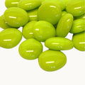 Kiwi Green Standard Glass Pebbles – Mosaic Gems / Nuggets (17–20mm)