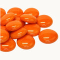 Orange Standard Glass Pebbles – Mosaic Gems / Nuggets (17–20mm)