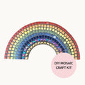 Rainbow Arch Mosaic Kit – Beginner Craft, No Cutting Needed, Home Decor