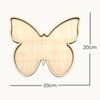 Wooden Mosaic Butterfly Two-Part Mosaic Base - Perfect for Adult and Child Creative Projects