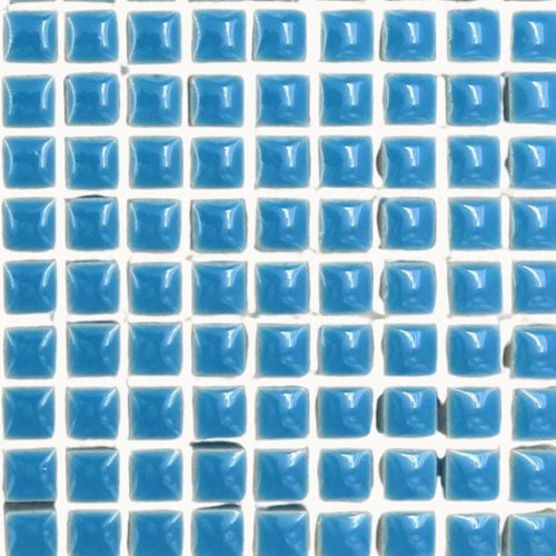 1cm Square Ceramic Mosaic Tiles – High Gloss, Frost Resistant Craft Supplies