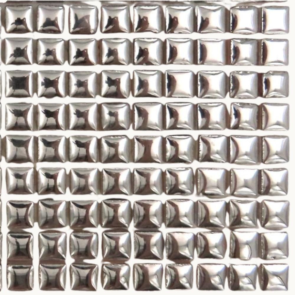 1cm Square Ceramic Mosaic Tiles – High Gloss, Frost Resistant Craft Supplies