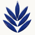Delphinium Ceramic Ellipse Petal Mosaic Tiles – 60x15mm Leaf Shape Mosaic Supplies