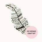 DIY 3D Mosaic Feather Kit – Beginner Art Project