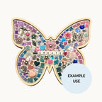 Wooden Mosaic Butterfly Two-Part Mosaic Base - Perfect for Adult and Child Creative Projects