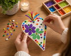 Beginner Butterfly Mosaic Kit –  Mini Mosaic Project no cutting required