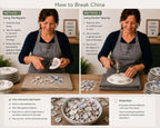 Beginners Guide to Broken China Mosaic Guide - Downloadable PDF with Images