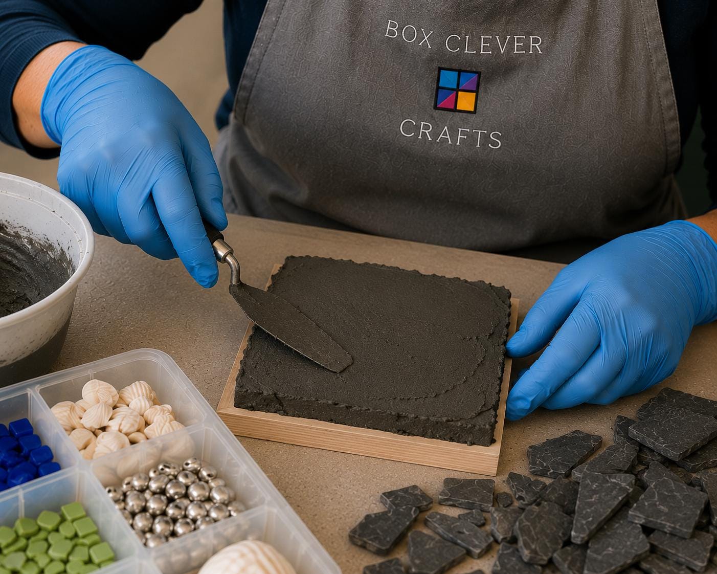 Beginner's Guide to Slate Mosaic – instructional PDF