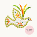 Beginner Dove Mosaic Kit – No Cutting Required, All-Inclusive Craft Project