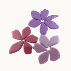 Recycled Glass Mosaic Petals – Free Form Purple Mix, 15 Piece Craft Supplies