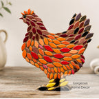 Mosaic Hen Kit – Freestanding Kitchen Ornament, Beginner Craft