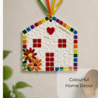 Beginner House Mosaic Starter Kit – Mini Mosaic Projects - no cutting required