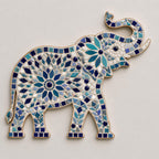 Wooden Elephant Mosaic Base – 6mm Birchwood Ply Craft Blank (23cm x 18cm) Garden Décor Projects