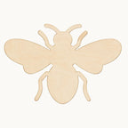 Wooden Bee Mosaic Base – 6mm Birchwood Ply Craft Blank (20cm x 14cm) Garden Décor Projects