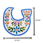 Scandi Folk Art Collection - Bird Mosaic Kit DIY Mosaic Craft Kit | Nordic Folk Art | Beginner Mosaic Kit | Suitable for beginners
