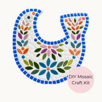 Scandi Folk Art Collection - Bird Mosaic Kit DIY Mosaic Craft Kit | Nordic Folk Art | Beginner Mosaic Kit | Suitable for beginners