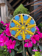 Summer Skies Flower Pop Mosaic Kit – DIY Garden Mosaic Craft Kit for Beginners