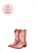 Collage Art Kit | Create Your Own Poster | Wild At Heart Cowboy Boots | Perfect Gift Idea