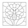 Bee Fabric Mosaic Supplies | Printed Pattern | Foam | Kinusaiga Tools | Simply Add Your Own Fabric