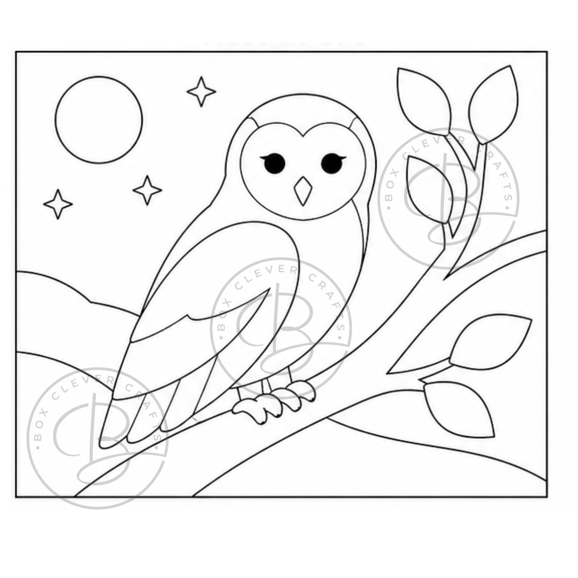 Woodland Animal Kinusaiga Supplies | Fabric Mosaic Templates | Foam Board | Kinusaiga Tools | Simply Add Your Own Fabrics