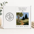 Fabric Mosaic Kit | Forest Path Kinusaiga Craft | No Sew Art (Beginner Friendly)