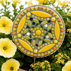 Golden Sunshine Flower Pop Garden Flower Mosaics - DIY Mosaic Craft Kit - Perfect Gift Idea