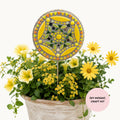 Golden Sunshine Flower Pop Garden Flower Mosaics - DIY Mosaic Craft Kit - Perfect Gift Idea