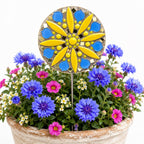 Summer Skies Flower Pop Mosaic Kit – DIY Garden Mosaic Craft Kit for Beginners
