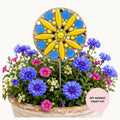 Summer Skies Flower Pop Mosaic Kit – DIY Garden Mosaic Craft Kit for Beginners