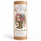 Collage Art Kit | Create Your Own Poster | Blooming Marvellous Wellington Boots | Perfect Gift Idea