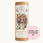 Collage Art Kit | Create Your Own Poster | Courious and Couriouser | Perfect Gift Idea