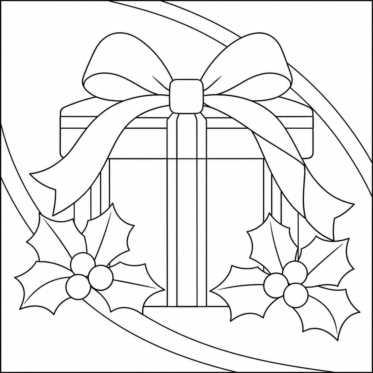 Kinusaiga Fabric Mosaic Christmas Gift Kit | Christmas Craft Kit for Adults | Festive Wall Art | Beginners No Sew Craft Gift