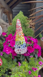 Colour Cascade Mosaic Flower Pop Kit – DIY Mosaic Craft Kit for Beginners